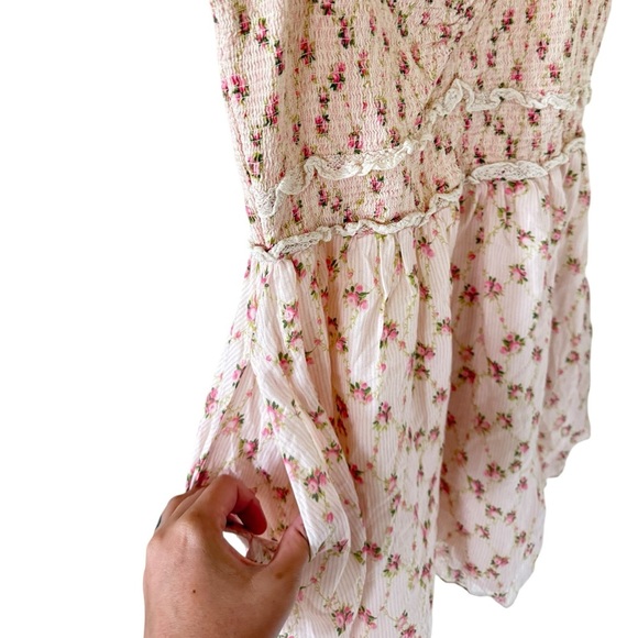 LoveShackFancy Sunshine Dress in Cherry Kisses - Picture 8 of 11